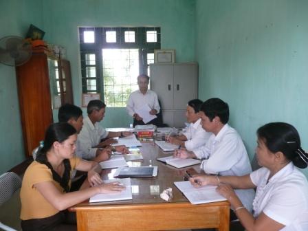    Cấp ủy, chính quyền xã Mường Cang họp bàn tiếp tục triển khai nhiệm vụ, giải pháp thực hiện Đề án