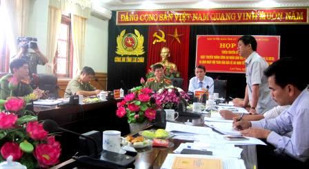 Quang cảnh Họp báo