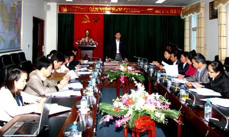 Đồng chí Đinh Khắc Hiếu - Ủy viên Thường trực HĐND tỉnh làm Trưởng Đoàn giám sát kết luận buổi kết luận giám sát