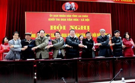 Các đơn vị trong Khối ký giao ước thi đua