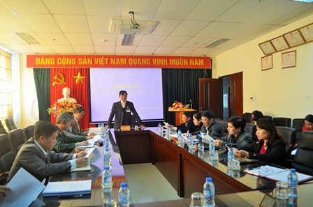 Quang cảnh Họp báo