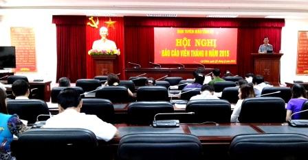 Quang cảnh Hội nghị
