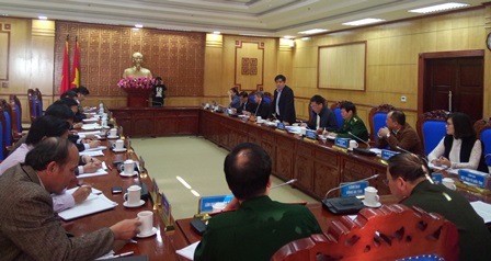 Quang cảnh buổi làm việc