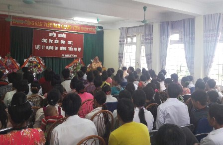 Các cấp, ngành đã quan tâm tuyên truyền, phổ biến, giáo dục pháp luật về trật tự, an toàn giao thông cho các tầng lớp nhân dân