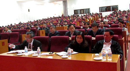 Hội nghị quán triệt học tập, triển khai thực hiện Nghị quyết Đại hội XIII Đảng bộ tỉnh của Đảng ủy Khối Doanh nghiệp tỉnh