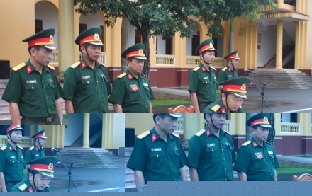 Đại diện lãnh đạo, chỉ huy các phòng đăng ký giao ước thi đua