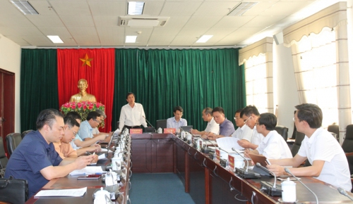 Quang cảnh của buổi làm việc