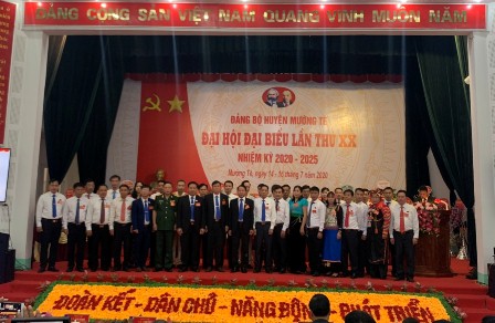 Ban Chấp hành Đảng bộ huyện Mường Tè khóa XX, nhiệm kỳ 2020-2025