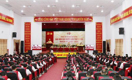 Đảng bộ huyện Tân Uyên lần thứ XVIII được Đảng bộ tỉnh lựa chọn đại hội điểm cấp trên cơ sở