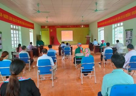 Hội nghị tại xã Mường Khoa, huyện Tân Uyên
