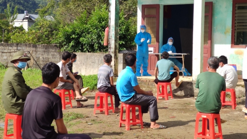 Điều tra, truy vết các ca bệnh Covid-19 tại xã Bản Giang, huyện Tam Đường