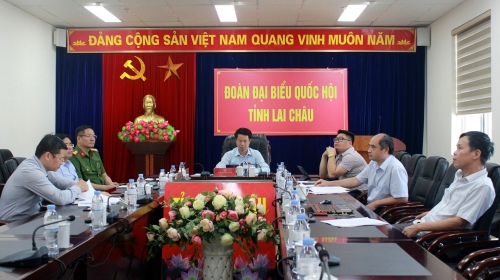 Quang cảnh Hội nghị tại điểm cầu tỉnh