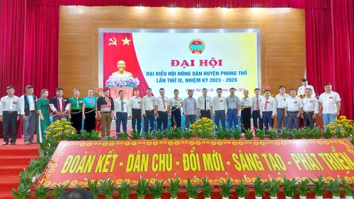 Ban Chấp hành Hội Nông dân huyện khóa IX, nhiệm kỳ 2023 - 2028 ra mắt Đại hội