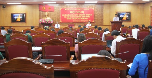 Hội nghị sơ kết công tác Tuyên giáo giữa nhiệm kỳ Đại hội XIV Đảng bộ tỉnh (2020-2025)
