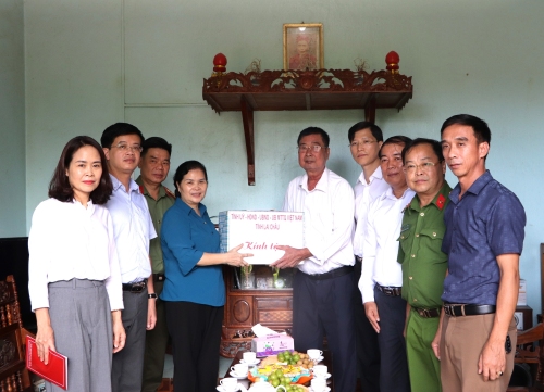 Cấp ủy, chính quyền các cấp luôn quan tâm, chăm sóc thương binh, gia đình liệt sĩ, người có công với cách mạng trên địa bàn tỉnh