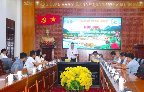 Họp báo Thông tin về tổ chức Tuần Văn hóa - Du lịch Lai Châu tại Thành phố Đà Nẵng năm 2024