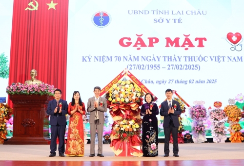 Lai Châu: Gặp mặt kỷ niệm 70 năm Ngày thầy thuốc Việt Nam