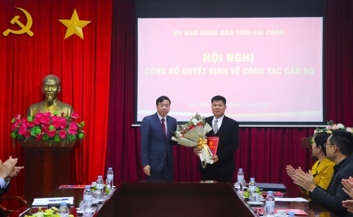 Hội nghị công bố quyết định bổ nhiệm Phó Giám đốc Đài Phát thanh - Truyền hình tỉnh