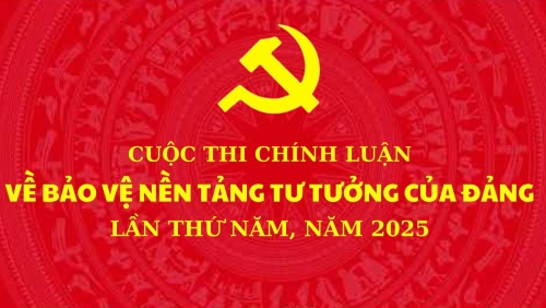 Đẩy mạnh tuyên truyền, hưởng ứng Cuộc thi chính luận về bảo vệ nền tảng tư tưởng của Đảng lần thứ Năm, năm 2025