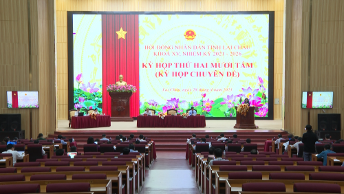 Hội đồng nhân dân tỉnh: Thông qua Nghị quyết thông qua chủ trương sắp xếp đơn vị hành chính cấp xã của tỉnh Lai Châu năm 2025