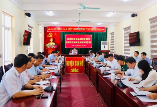 Huyện Sìn Hồ phấn đấu hoàn thành xoá nhà tạm, nhà dột nát trong tháng 5/2025