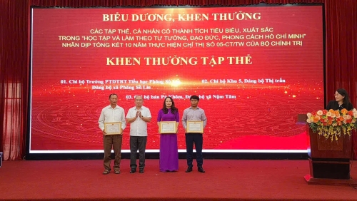 Hội nghị tổng kết 10 năm thực hiện Chỉ thị số 05-CT/TW của Bộ Chính trị