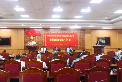 Hội nghị chuyên đề Ban Chấp hành Đảng bộ tỉnh khóa XIV