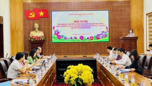 Hội nghị phổ biến Luật Công chứng, Luật sửa đổi, bổ sung một số điều của Luật Đấu giá tài sản và các văn bản hướng dẫn thi hành
