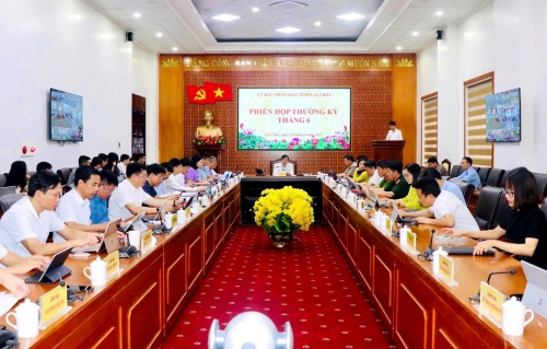 Phiên họp thường kỳ UBND tỉnh tháng 6