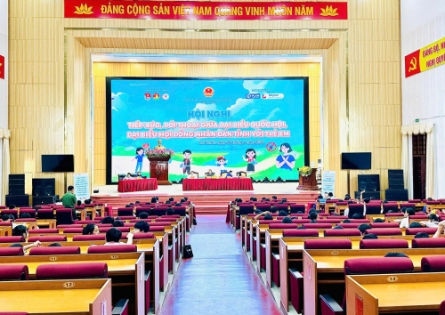 Hội nghị tiếp xúc, đối thoại giữa Đại biểu Quốc hội, Đại biểu HĐND tỉnh với trẻ em năm 2025