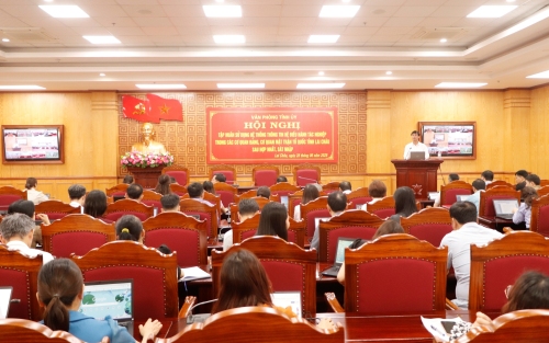 Tập huấn sử dụng phần mềm Hệ thống thông tin điều hành tác nghiệp trong các cơ quan đảng, Mặt trận Tổ quốc sau hợp nhất, sáp nhập