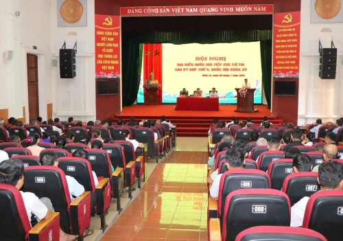 Đại biểu Quốc hội tiếp xúc cử tri sau Kỳ họp thứ 9, Quốc hội khóa XV tại xã Bình Lư