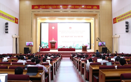 Quang cảnh Kỳ họp