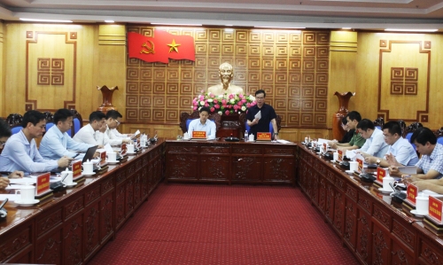Đoàn công tác của Ban Tuyên giáo và Dân vận Trung ương làm việc tại Lai Châu