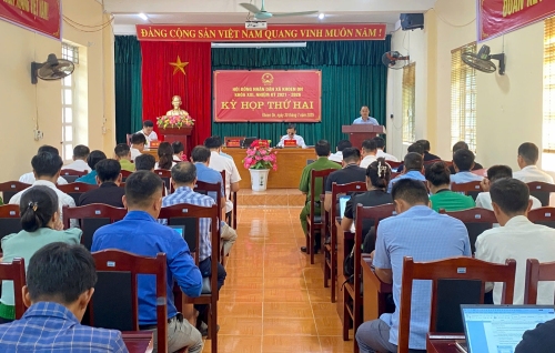 Kỳ họp thứ hai Hội đồng nhân dân xã Khoen On nhiệm kỳ 2021 - 2026