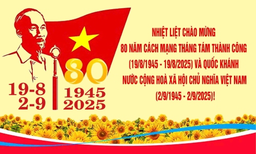 Điều tra dư luận xã hội về triển khai các hoạt động chào mừng kỷ niệm 80 năm Cách mạng Tháng Tám thành công và Quốc khánh nước Cộng hòa xã hội chủ nghĩa Việt Nam