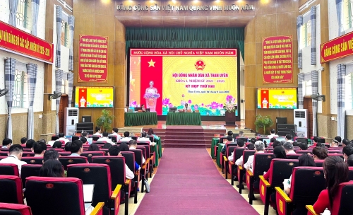 Kỳ họp thứ hai Hội đồng nhân dân xã Than Uyên khóa I, nhiệm kỳ 2021 - 2026