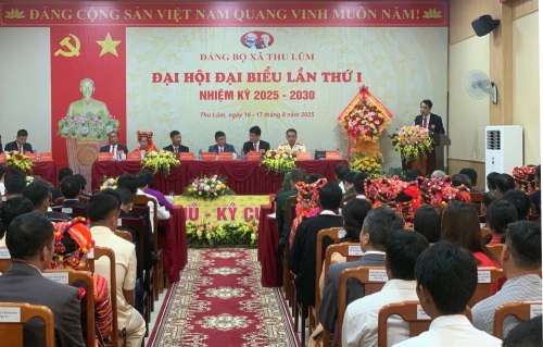Đảng bộ xã Thu Lũm: Đại hội Đại biểu lần thứ I, nhiệm kỳ 2025-2030