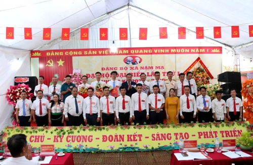 Đại hội Đại biểu Đảng bộ xã Nậm Mạ lần thứ I, nhiệm kỳ 2025-2030 thành công tốt đẹp