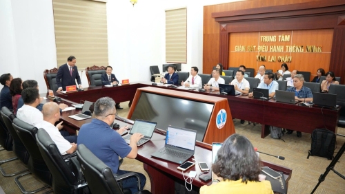Quang cảnh họp báo