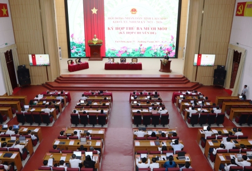 Quang cảnh Kỳ họp