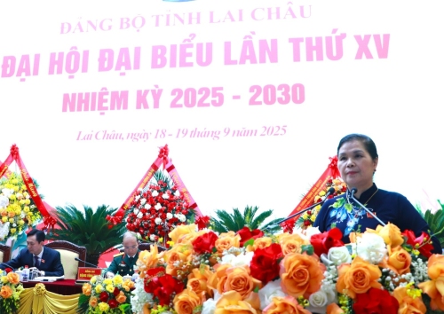 Diễn văn khai mạc Đại hội đại biểu Đảng bộ tỉnh Lai Châu lần thứ XV, nhiệm kỳ 2025 - 2030 của đồng chí Bí thư Tỉnh uỷ