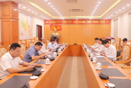 Tập đoàn Công nghiệp Cao su Việt Nam làm việc với tỉnh Lai Châu: Thúc đẩy phát triển nông nghiệp và kinh tế vùng cao