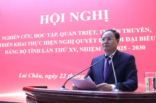 Phát biểu kết luận của đồng chí Lê Minh Ngân - Bí thư Tỉnh ủy tại Hội nghị học tập, quán triệt, tuyên truyền và triển khai thực hiện Nghị quyết Đại hội Đảng bộ tỉnh lần thứ XV