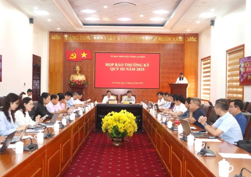 Họp báo cung cấp thông tin cho báo chí quý III năm 2025