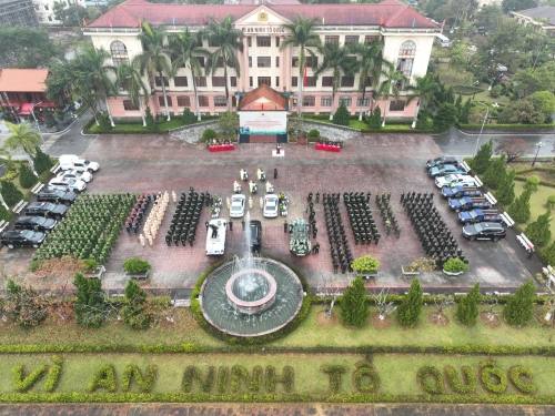 Quang cảnh Lễ ra quân