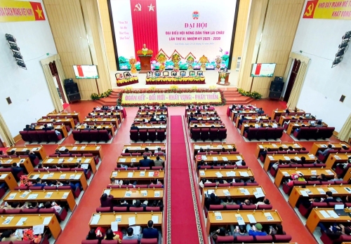 Đại hội đại biểu Hội Nông dân tỉnh Lai Châu lần thứ XI, nhiệm kỳ 2025 - 2030 thành công tốt đẹp