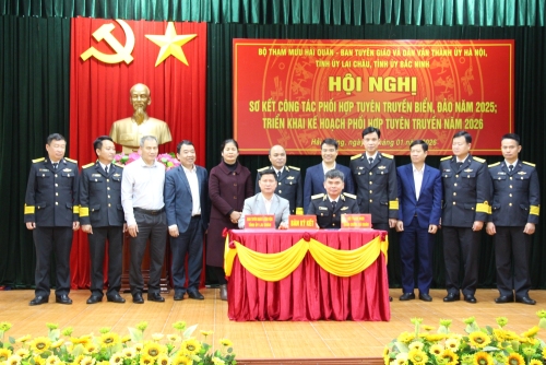 Tăng cường phối hợp tuyên truyền biển, đảo, biên giới đất liền, góp phần giữ vững chủ quyền lãnh thổ quốc gia trong tình hình mới