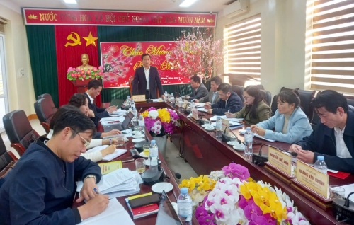 Đoàn Kiểm tra số 4 của Ủy ban bầu cử tỉnh kiểm tra bầu cử đại biểu Quốc hội khóa XVI và đại biểu HĐND các cấp nhiệm kỳ 2026 - 2031 tại hai xã Nậm Sỏ và Tân Uyên