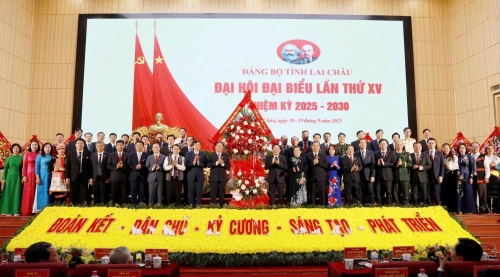 Đại hội XV Đảng bộ tỉnh Lai Châu đề ra mục tiêu phấn đấu xây dựng tỉnh Lai Châu phát triển xanh, nhanh, bền vững